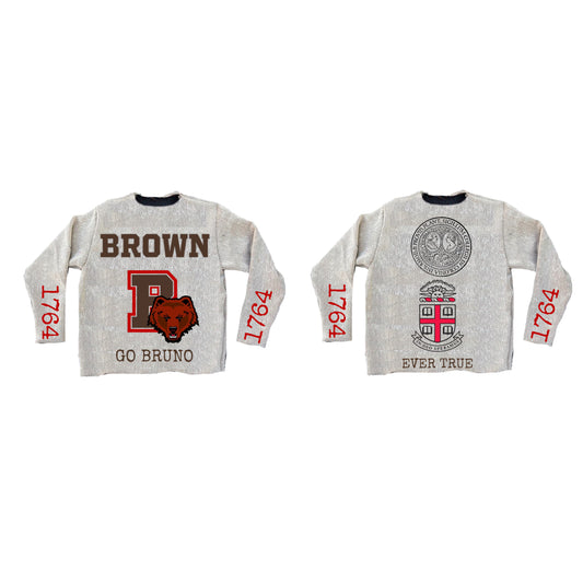 Brown University Tapestry Sweater