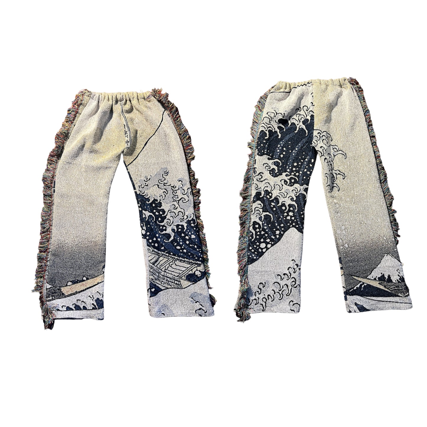 Wave Of Kanagawa Tapestry Pants