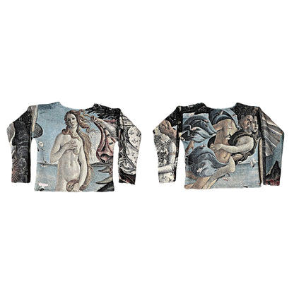 Birth Of Venus Tapestry Sweater