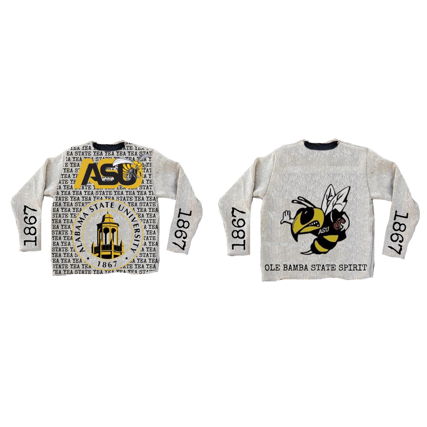 Alabama State University Tapestry Sweater