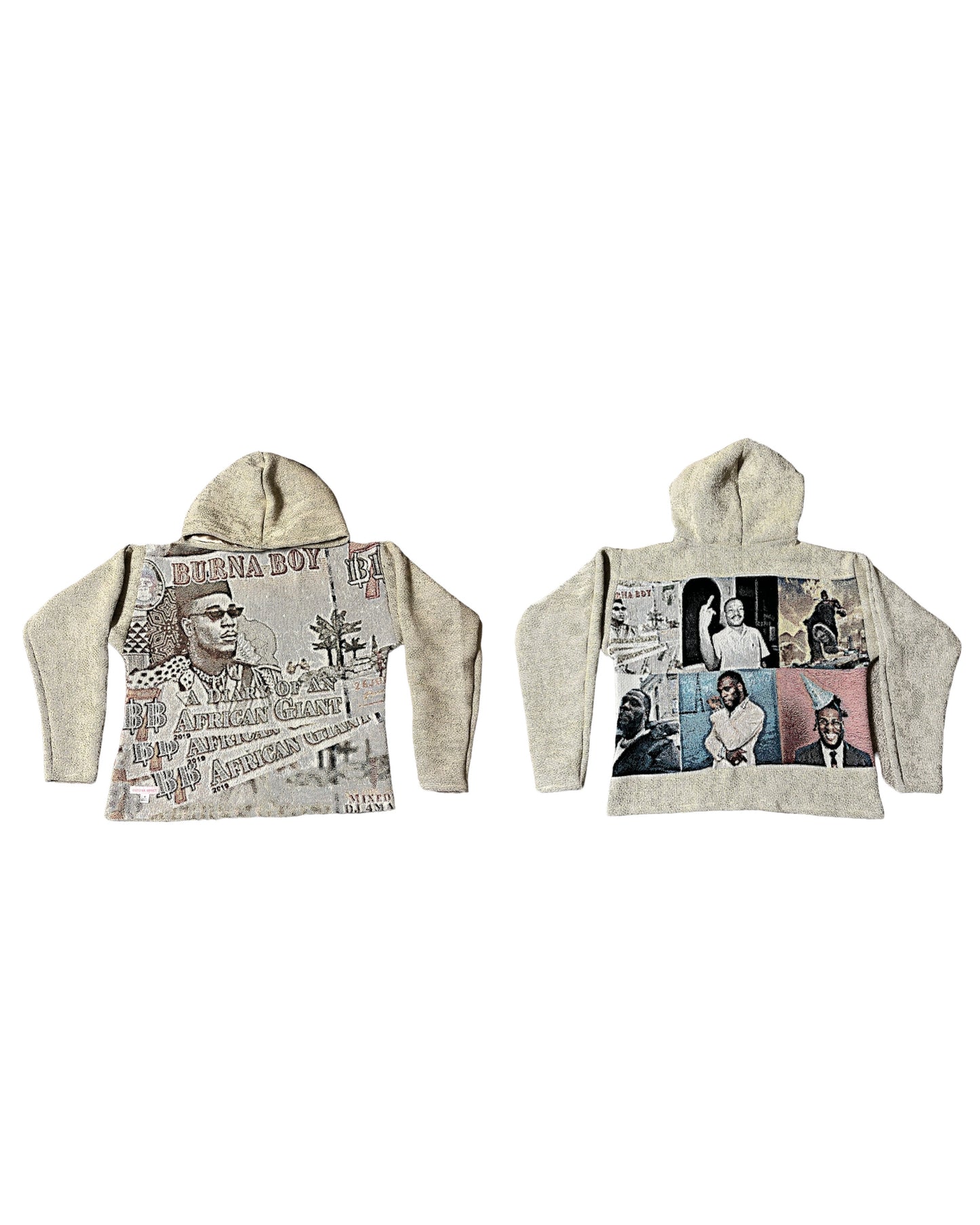 Burna Boy Tapestry Hoodie