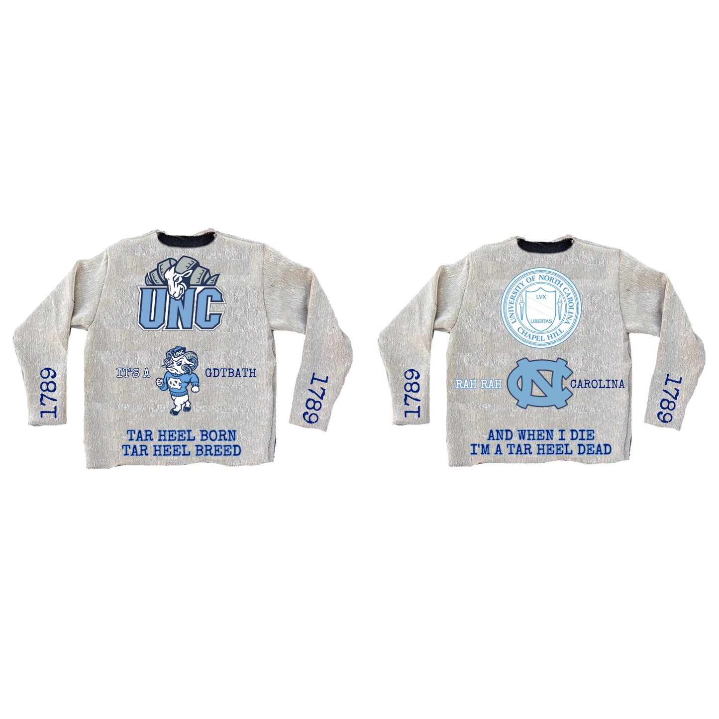 UNC Tapestry Sweater