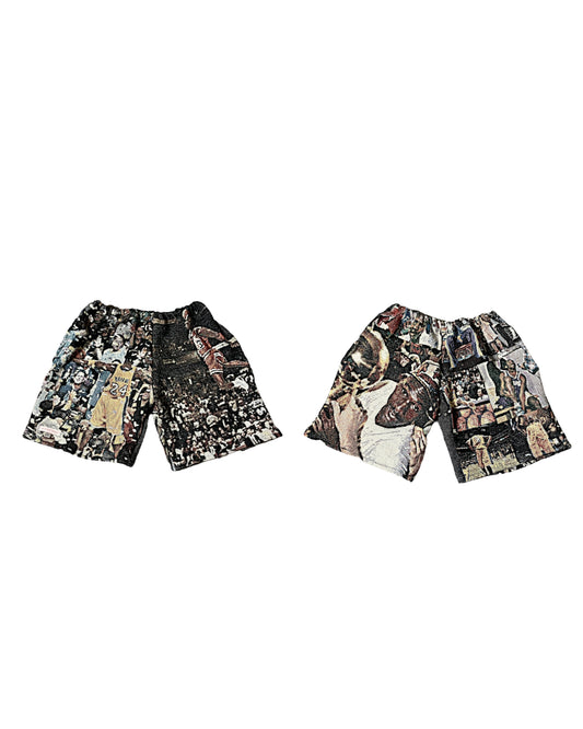 MJ X Kobe Tapestry Shorts