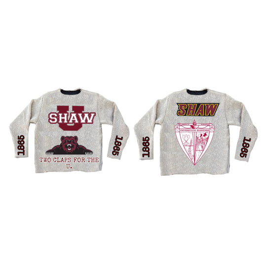 Shaw University Tapestry Sweater