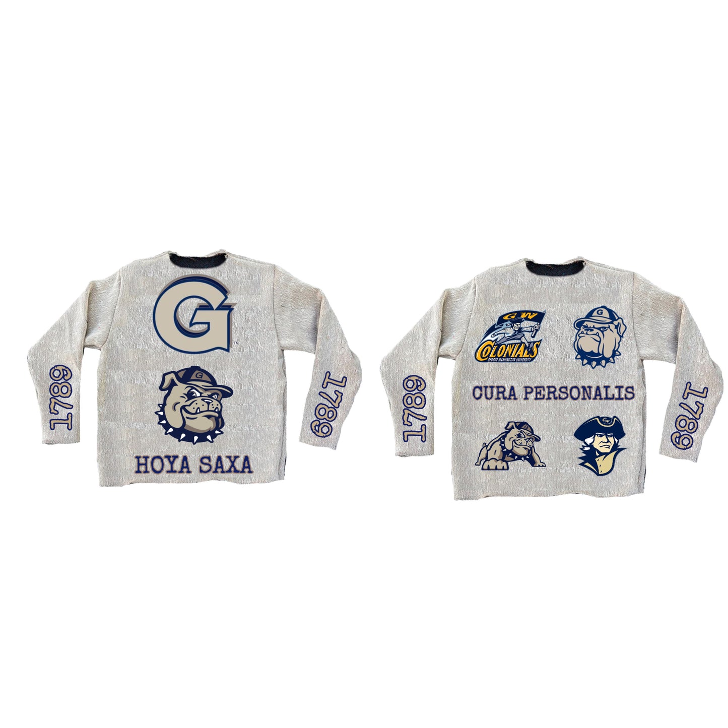 Georgetown University Tapestry Sweater