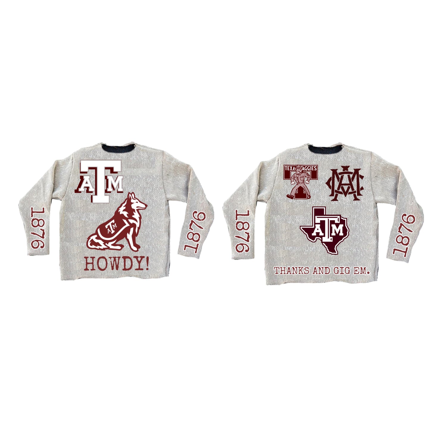 TAMU Tapestry Sweater