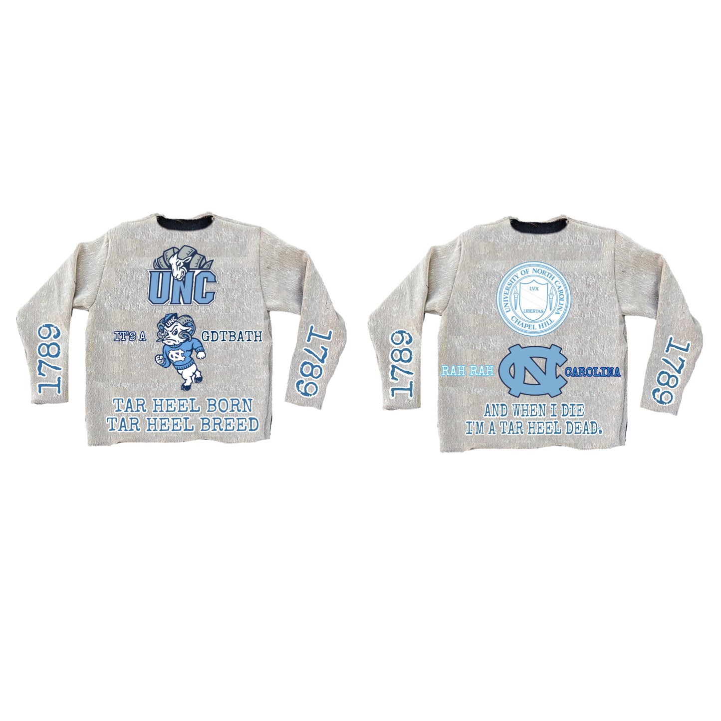 UNC Tapestry Sweater