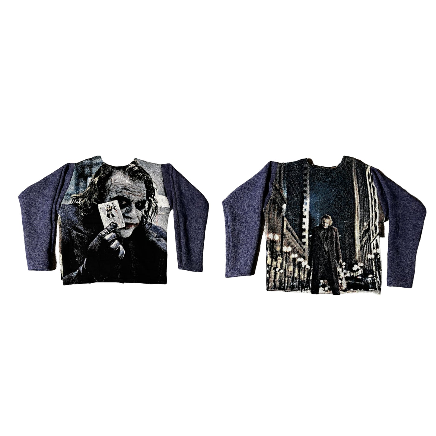 Heather Ledger Joker Tapestry Sweater